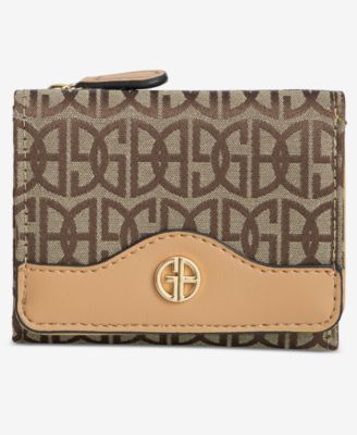 Мини-кошелек Giani Bernini Jacquard Trifold