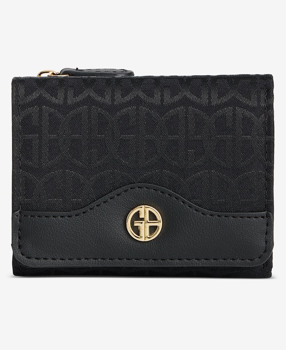 Giani Bernini Jacquard Mini Trifold Wallet, Exclusively at Macy's