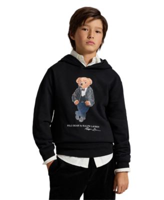 Polo Ralph Lauren Детский худи с графическим принтом Polo Bear 8-20