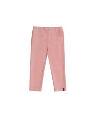 Детские трикотажные леггинсы Deux par Deux Toddler Girls Stretch Velour Pale