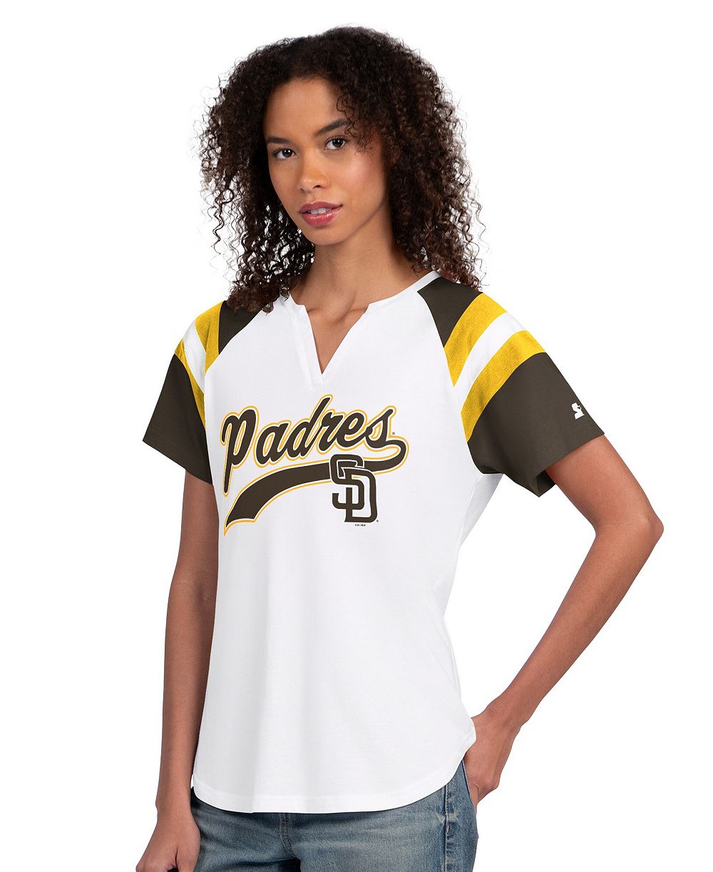 Starter Женская футболка Raglan San Diego Padres White