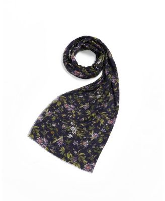 Fable England Women's Passion Flower Lightweight Long Scarf