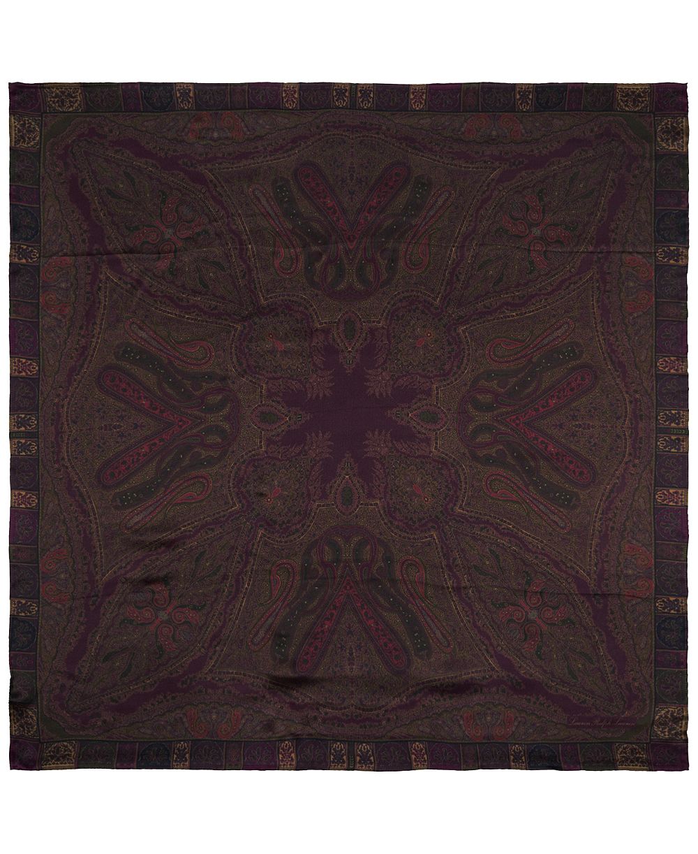 Lauren Ralph Lauren Paisley Square Scarf