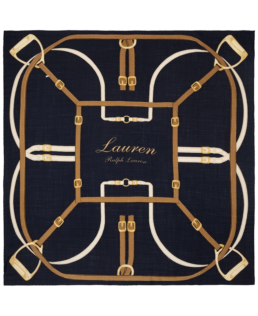 Lauren Ralph Lauren Belting Large Square Scarf