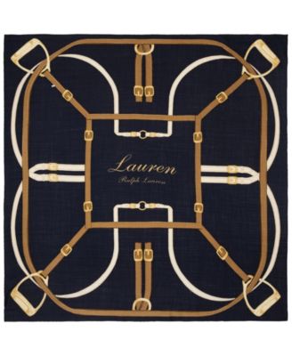 Lauren Ralph Lauren Belting Large Square Scarf