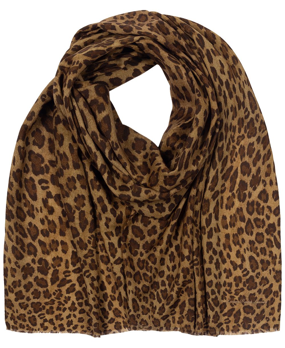 Lauren Ralph Lauren Animal Print Wrap