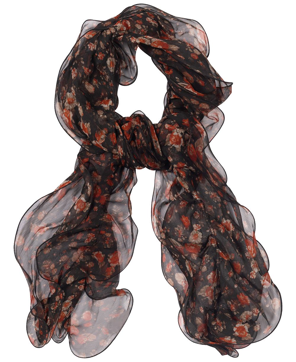 Шарф Lauren Ralph Lauren Floral Ruffle
