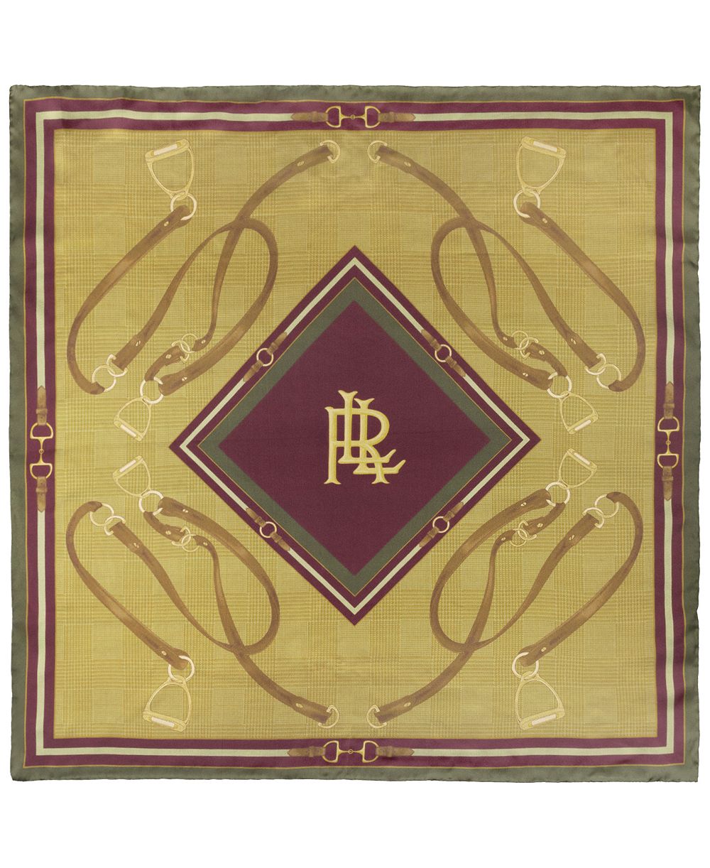 Шарф Lauren Ralph Lauren Equestrian Glenplaid Square