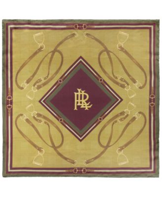 Шарф Lauren Ralph Lauren Equestrian Glenplaid Square