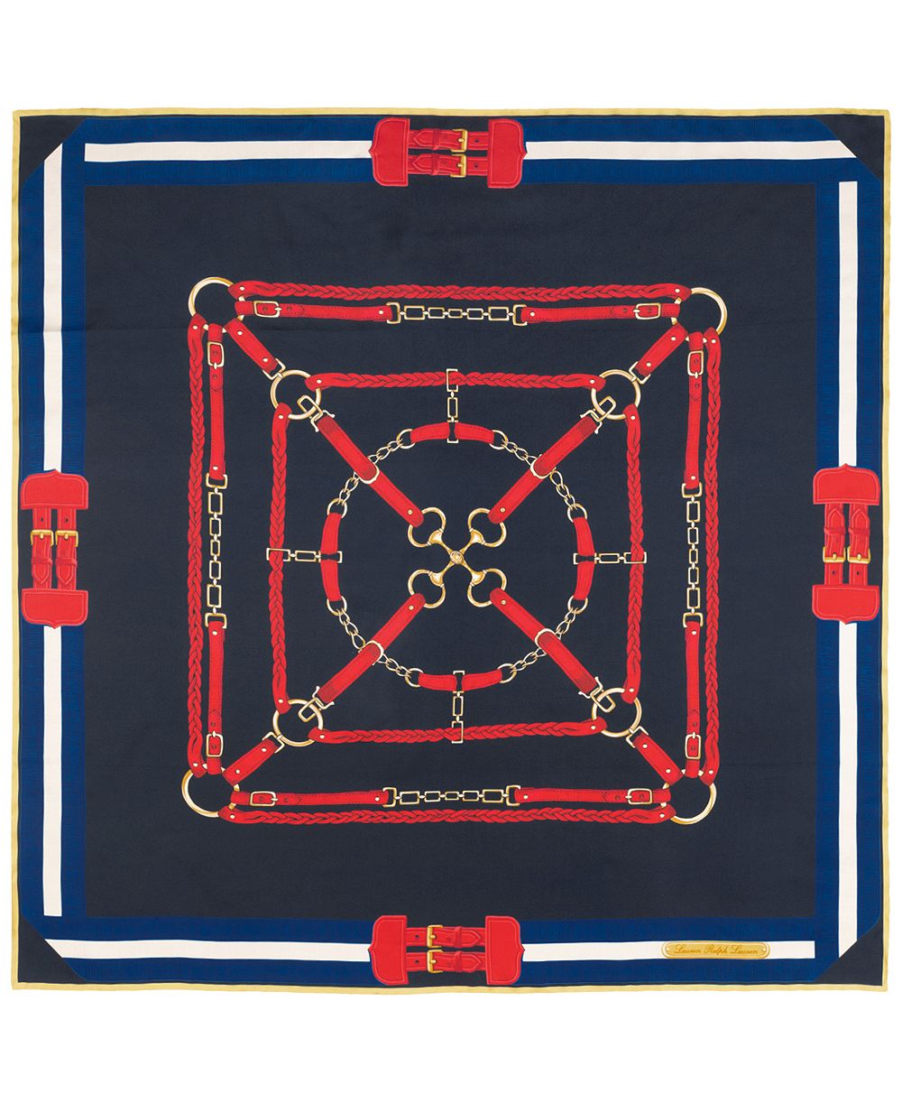 Lauren Ralph Lauren Belting Square Scarf