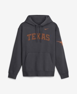 Nike Men's Anthracite Texas Longhorns 2026 Sideline Club Fleece Hoodie