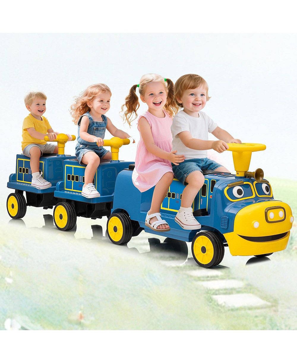 Детская машинка на аккумуляторе homfan Chuggington, с музыкой и звуками
