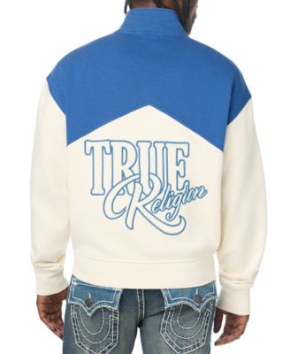 Мужская куртка True Religion с молнией и цветными блоками