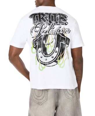 True Religion Men's Metal Horseshoe Graphic Regular-Fit T-Shirt