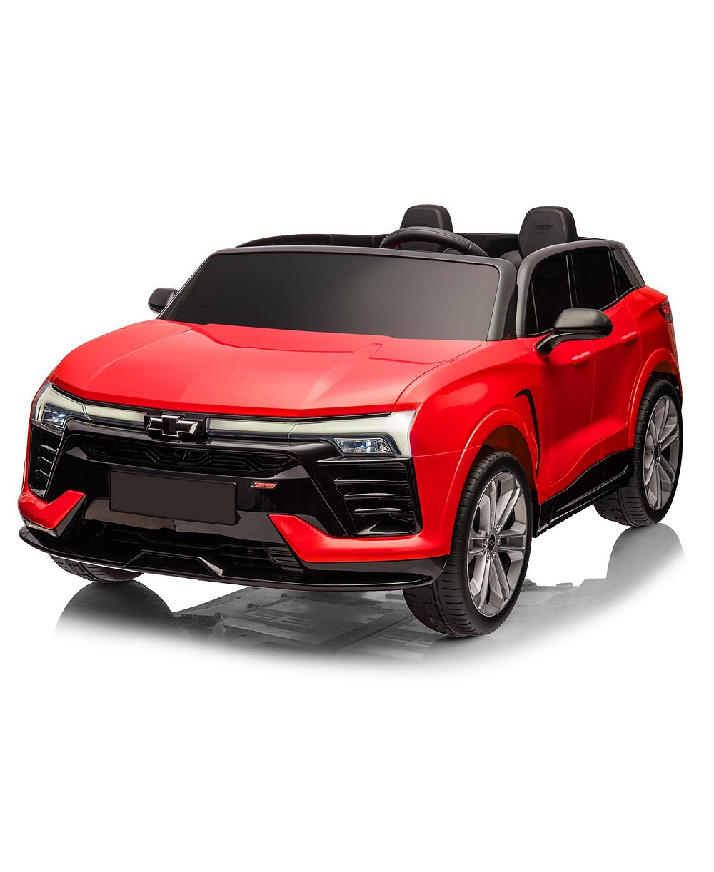 homfan 24V Chevrolet Blazer with Wireless Parent Remote Control & LED Lights Ride-On, 2-Seater, Ages 3-8