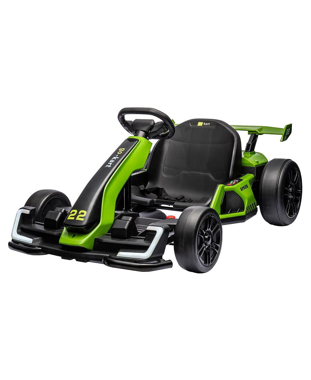 Электрокар гоkart homfan 24V с двумя моторами и LED Lights
