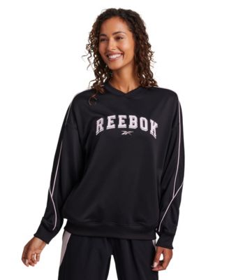 Reebok женская толстовка с V-образным вырезом Hardcore Heritage