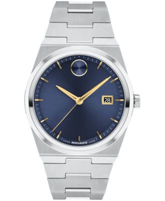 Мужские часы Movado Bold Quest Swiss Quartz Stainless Steel 40mm