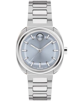 Movado Women's Bold Nuvo Swiss Quartz Stainless Steel Watch 30mm