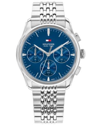 Tommy Hilfiger Мужские многофункциональные часы на браслете из нержавеющей стали 38mm