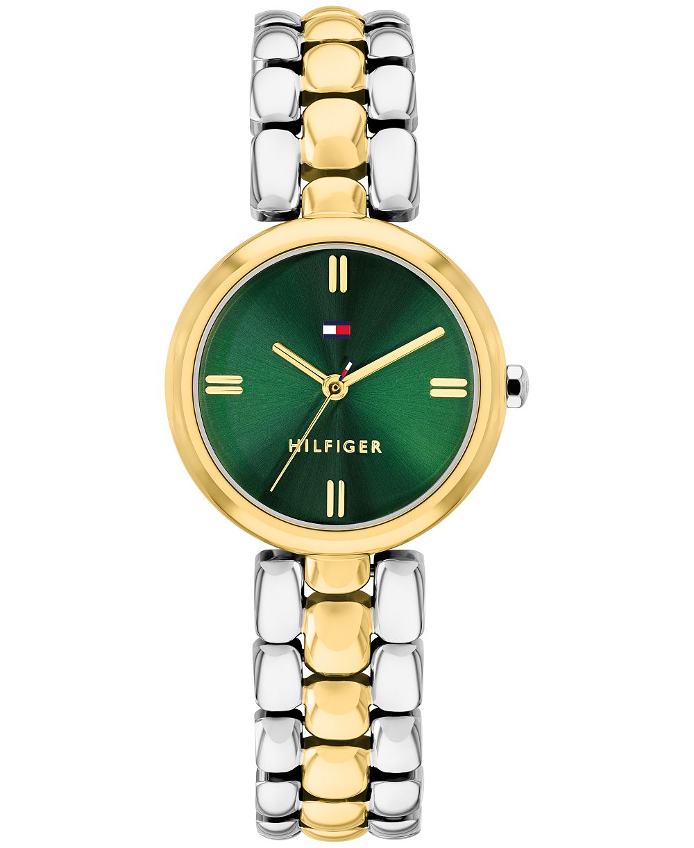 Женские часы Tommy Hilfiger Quartz Two-Tone Stainless Steel Bracelet, 26mm