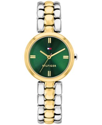 Женские часы Tommy Hilfiger Quartz Two-Tone Stainless Steel Bracelet, 26mm