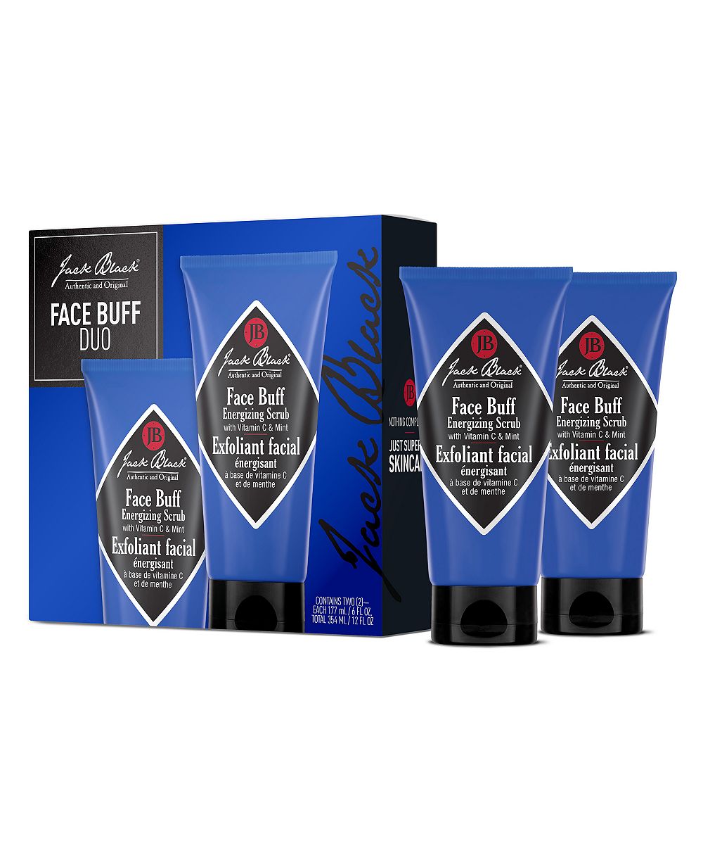 Подарочный набор Jack Black Face Buff Energizing Scrub, 2 шт.