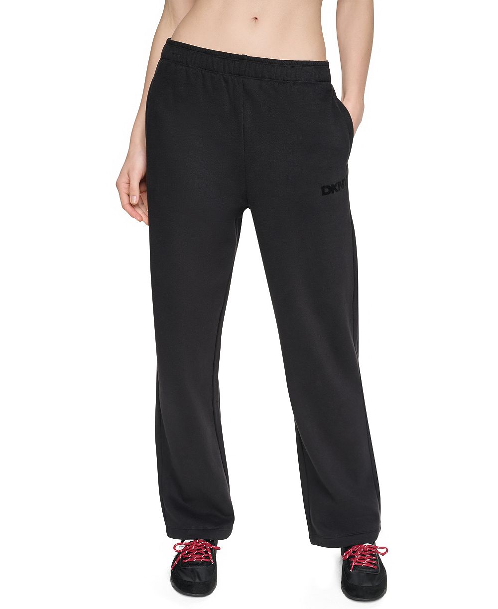 DKNY Sport женские широкие брюки-свитшоты с высокой талией и свободным кроем