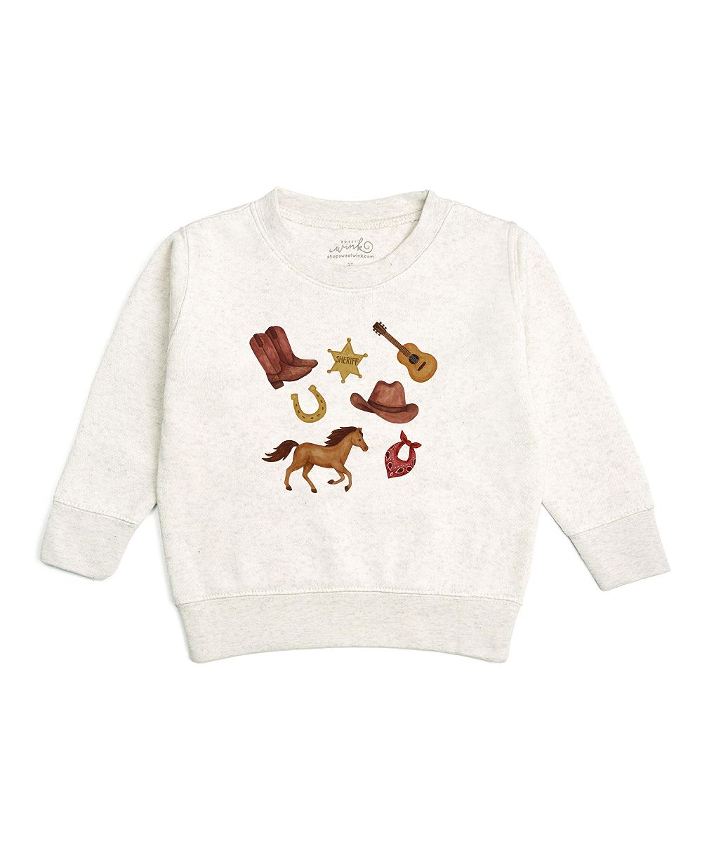Sweet Wink Детская толстовка Western Cowboy для мальчиков (2T-4T)