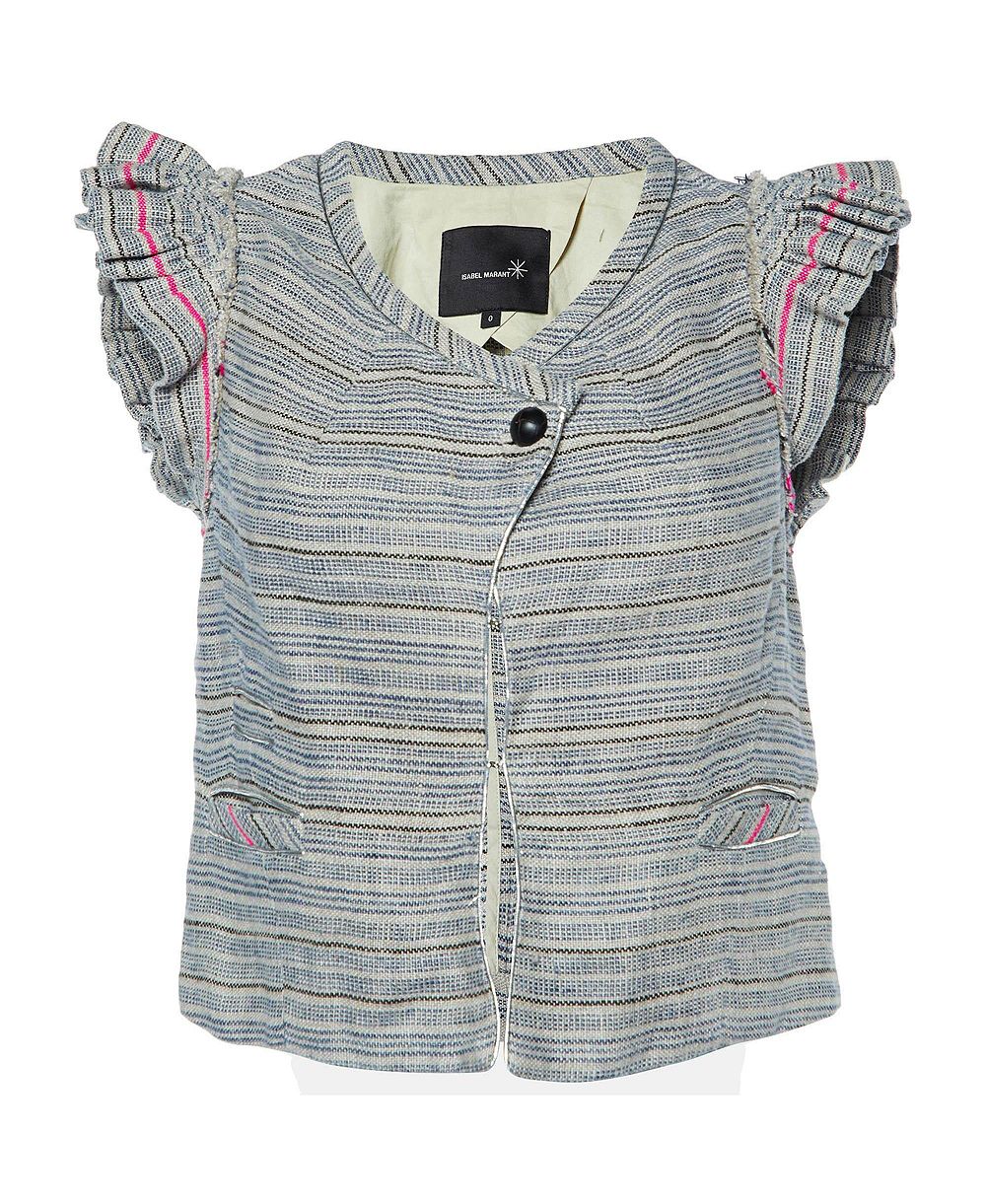 Pre-Owned Isabel Marant Женский топ из льна