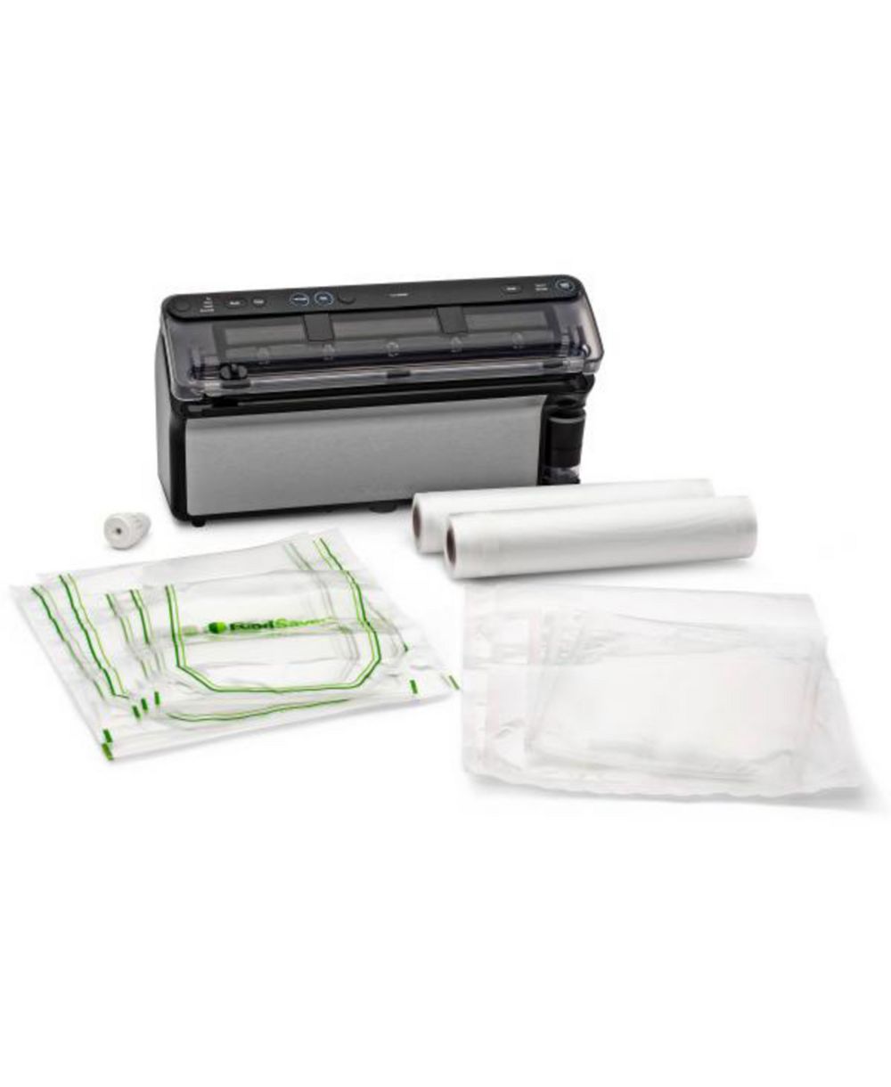 Вакуумный упаковщик FoodSaver Elite All-in-One с пакетами и рулоном