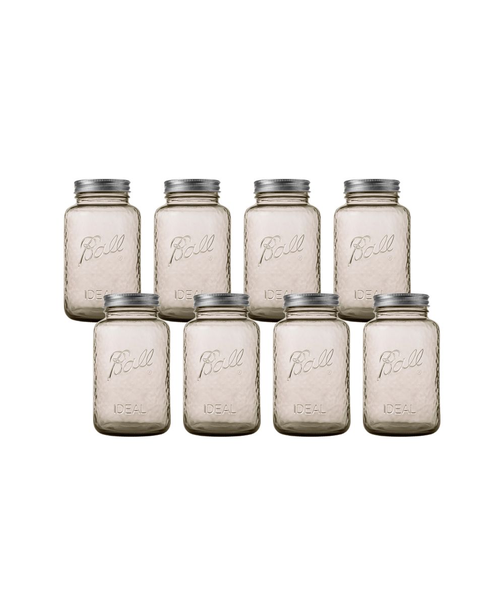 Стеклянные банки Ball Vintage Mason Jars, Regular Mouth, Quart Size (32 oz), упаковка 8 шт