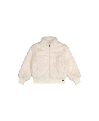 Куртка Deux par Deux Little and Big Girl (6-14) Faux Fur Jacquard