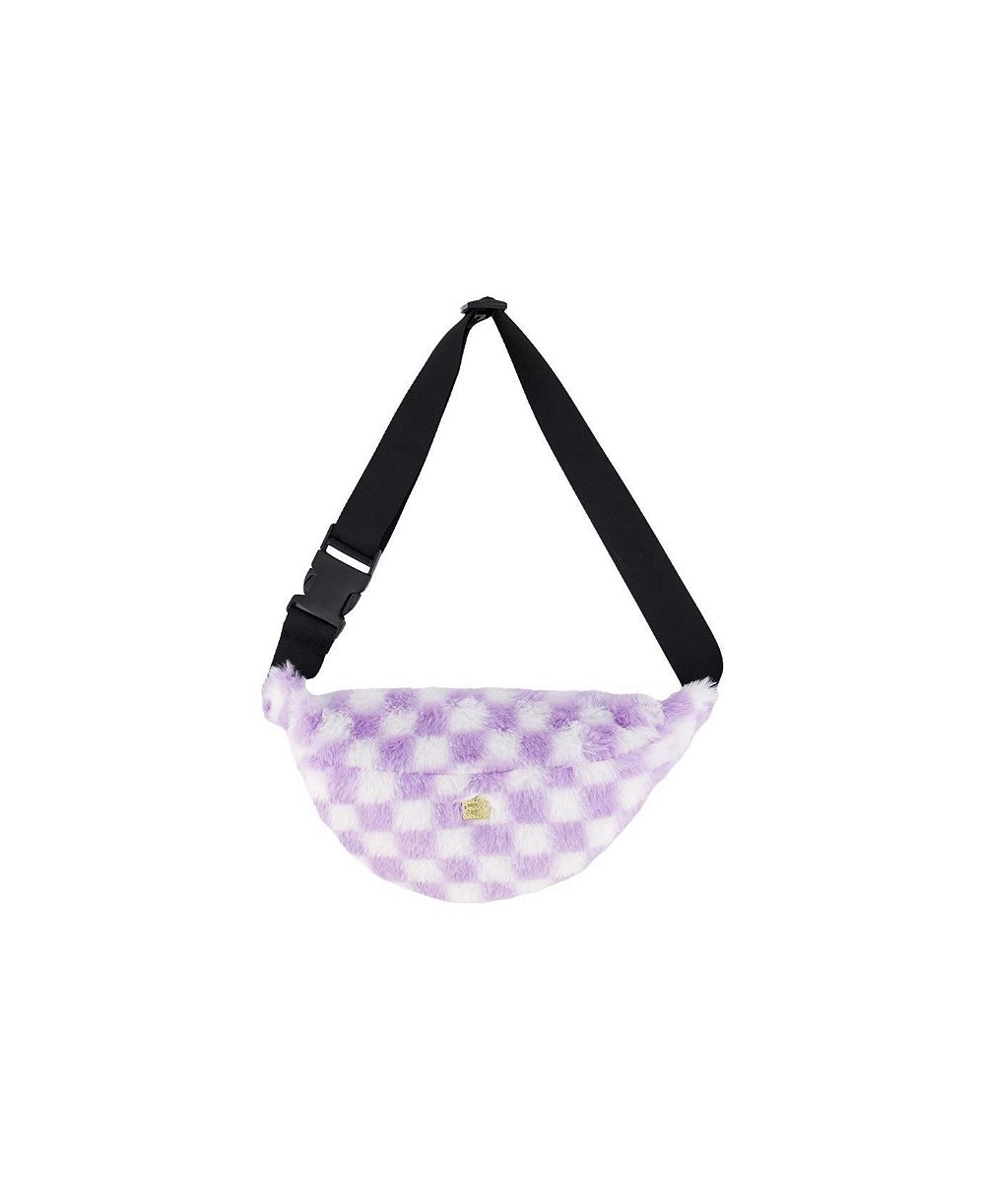 Сумка-поясная Deux par Deux Checkered Adjustable Strap Fanny Bag