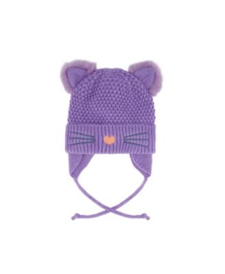 Deux par Deux Winter Knit Hat с Ears для Детей