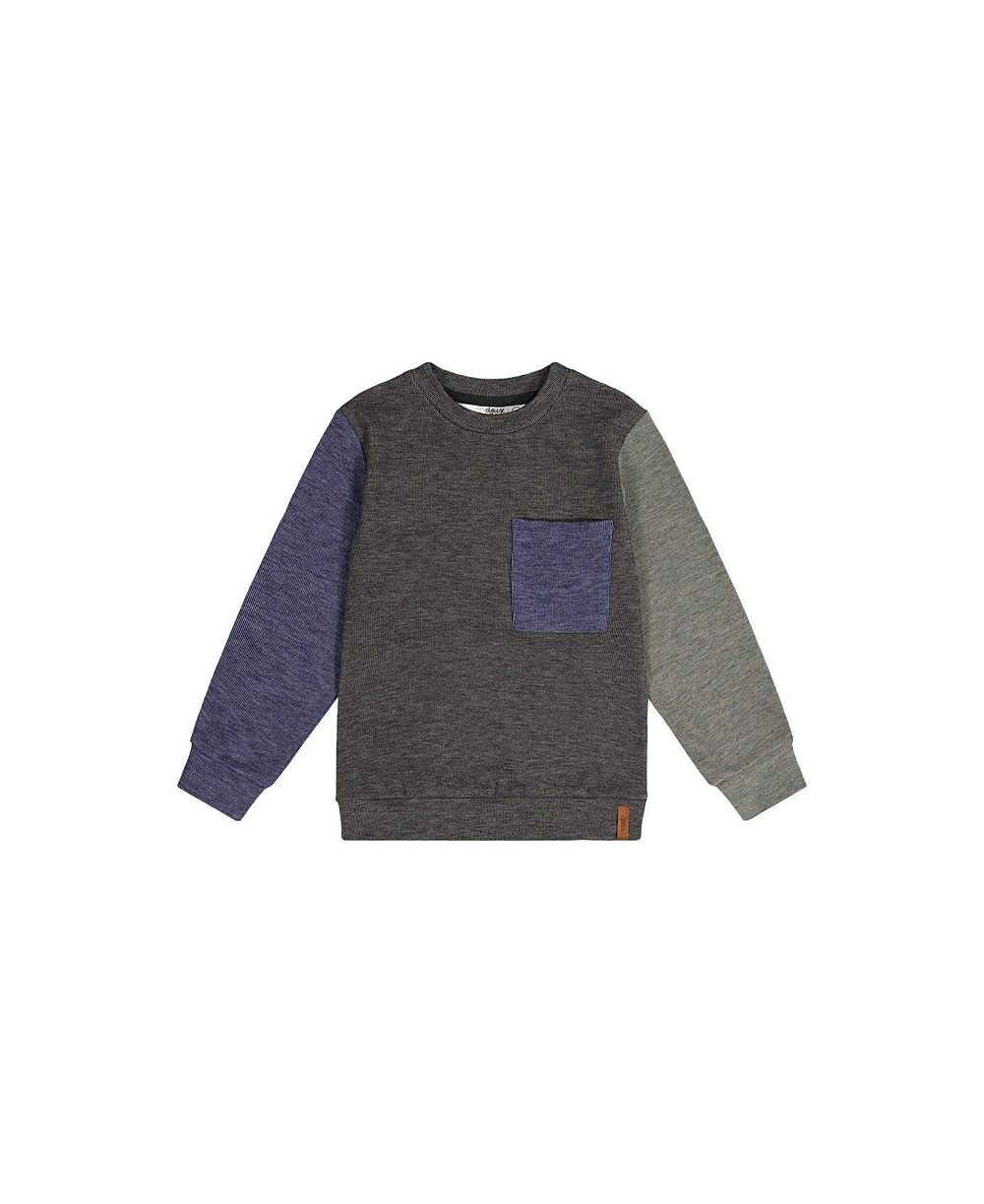 Детский джерси топ Deux par Deux Colorblock с длинным рукавом