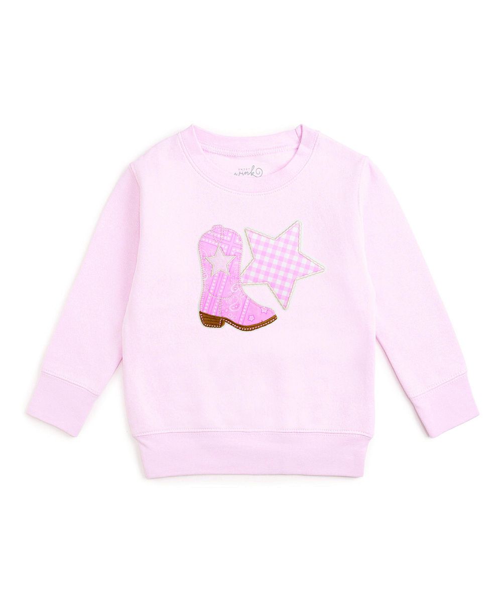 Детская толстовка Sweet Wink Little Girl's Bandana Cowgirl Patch Western