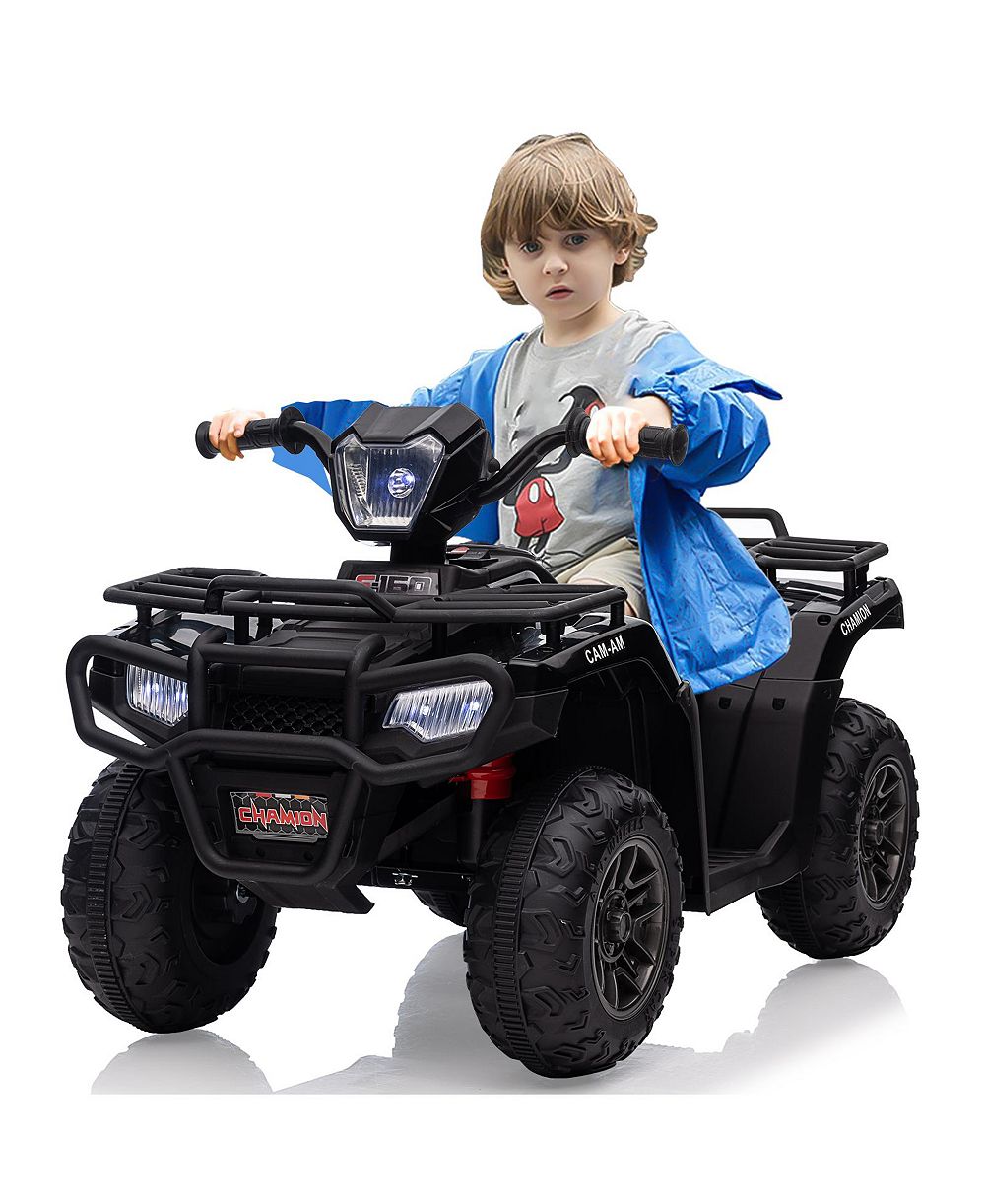 Детский электрический квадроцикл homfan 33.1 x 20.9 x 12.0 Inch, 12V Battery Powered, 3 MPH