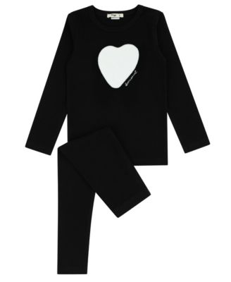 NoggiWear Детский комплект одежды с сердечками и звездами 2T-5T