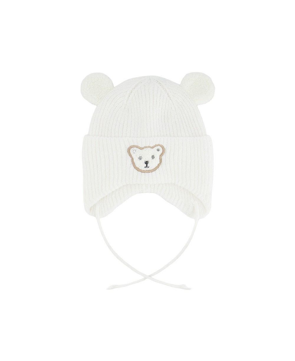 Зимняя вязаная шапка Deux par Deux Baby Unisex 3M-24M с ушками