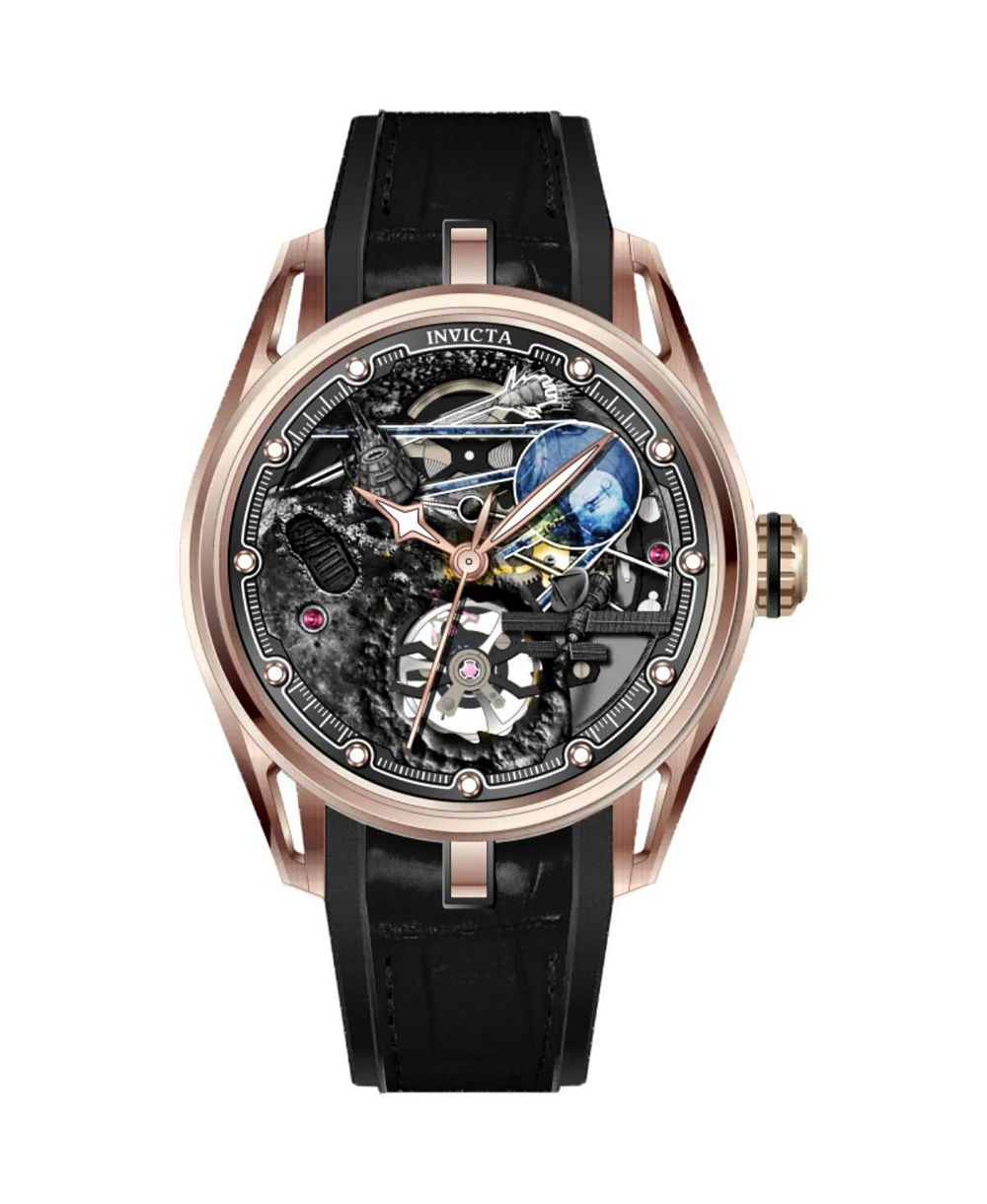 Мужские часы Invicta 69530 Celestial Mechanical jh3107 с циферблатом