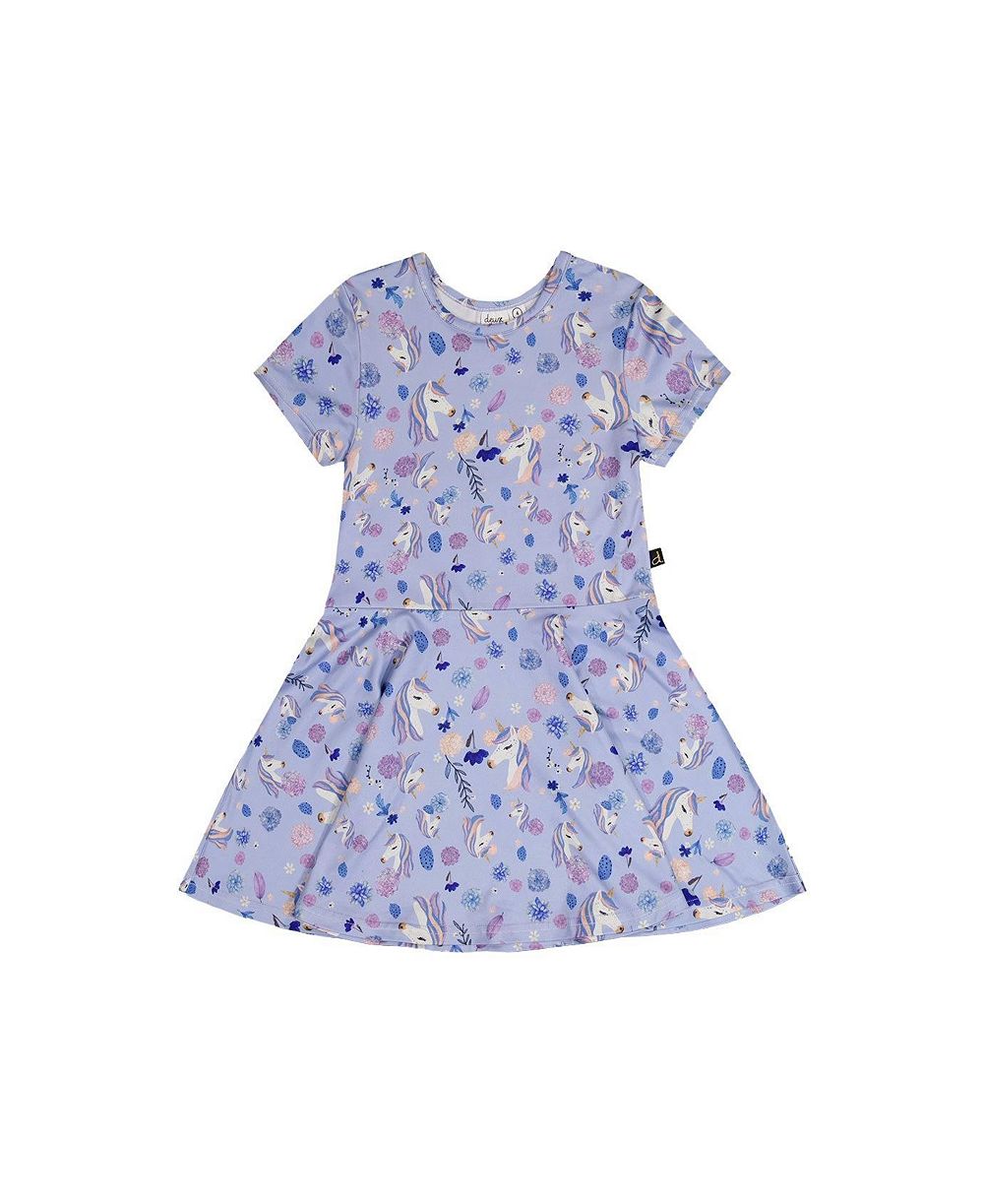 Платье Deux par Deux для девочек 6Y - 12Y Short Sleeve
