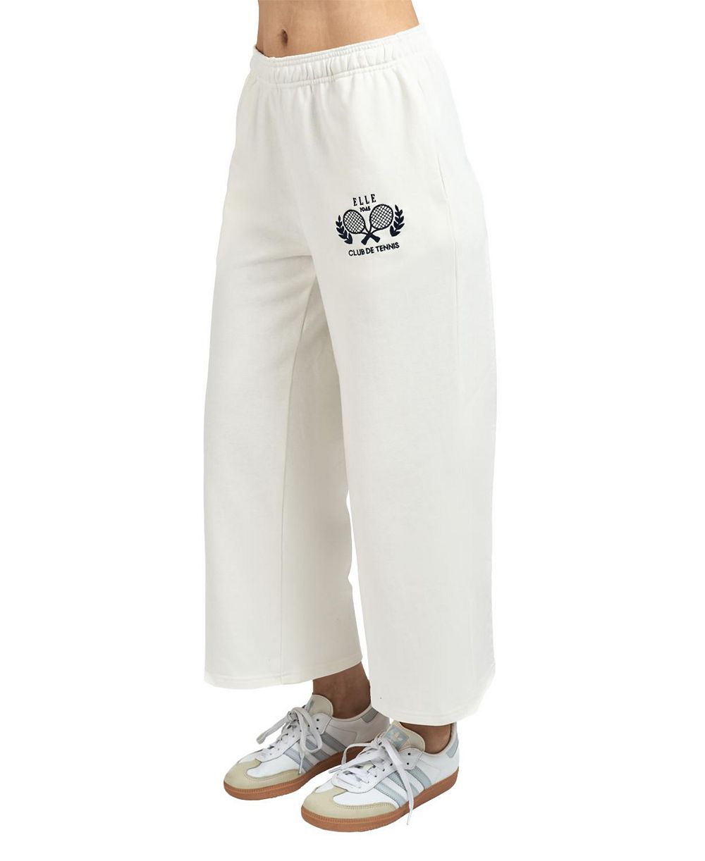 ELLE Collection Women's Cropped Leg Sweatpant
