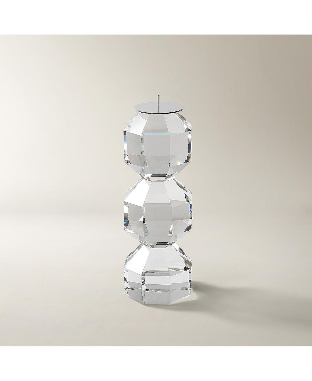 Z Gallerie Подсвечник Chiaro Crystal Pillar Holder