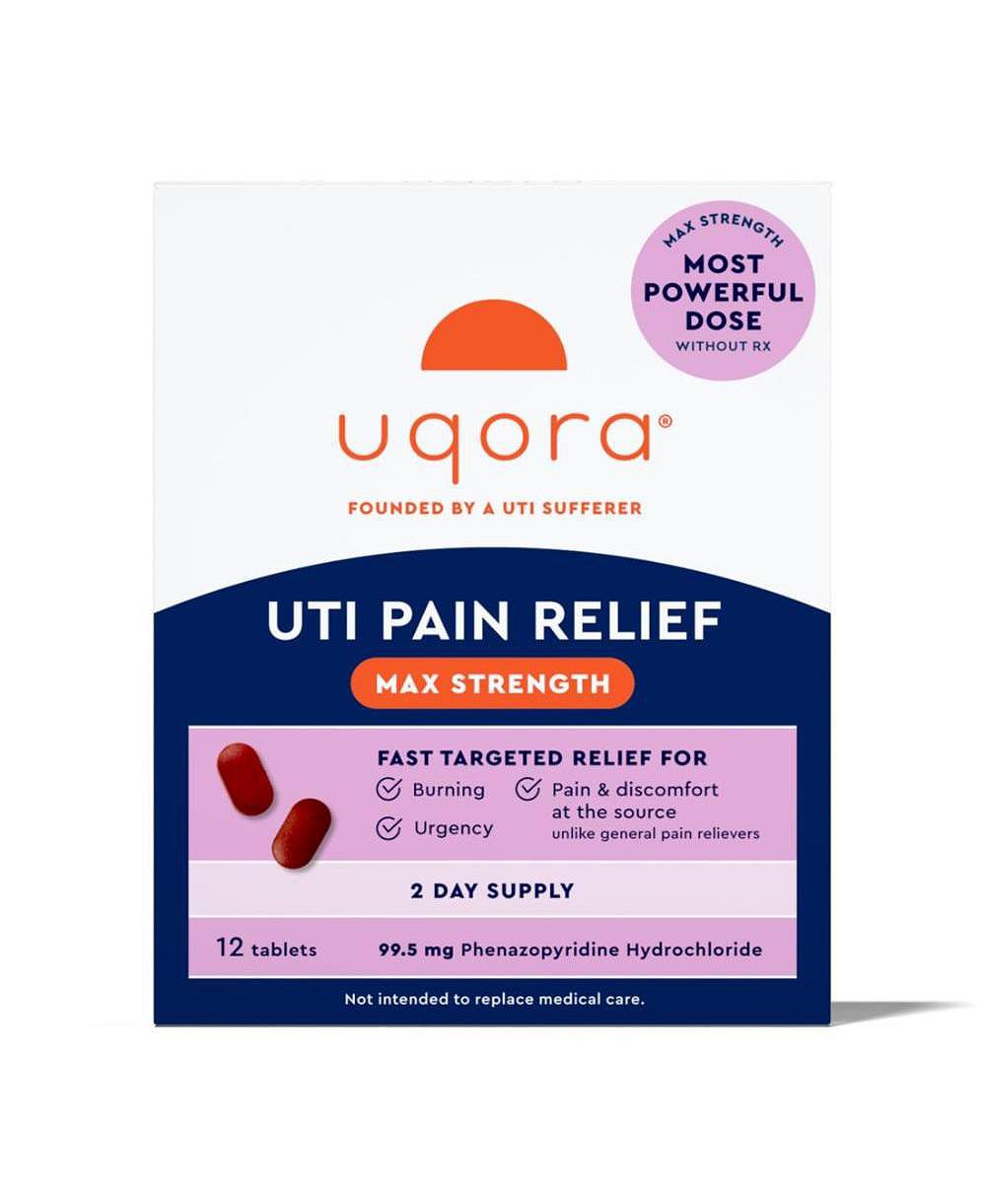 Uqora Препарат для облегчения боли при UTI, 12 таблеток