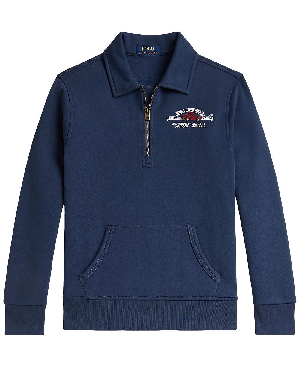 Мужская толстовка Polo Ralph Lauren из флиса Polo Sportsman для мальчиков 8-20