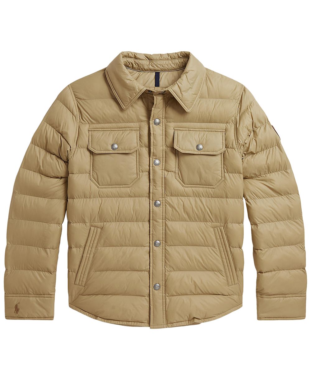 Polo Ralph Lauren Boys' 8-20 Quilted Shirt Jacket