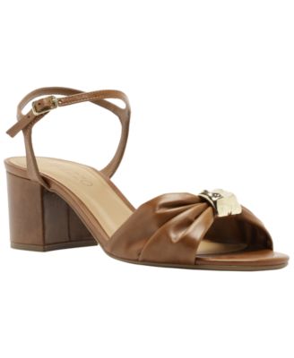 Arezzo Women's Juliette Mid Block Sandals