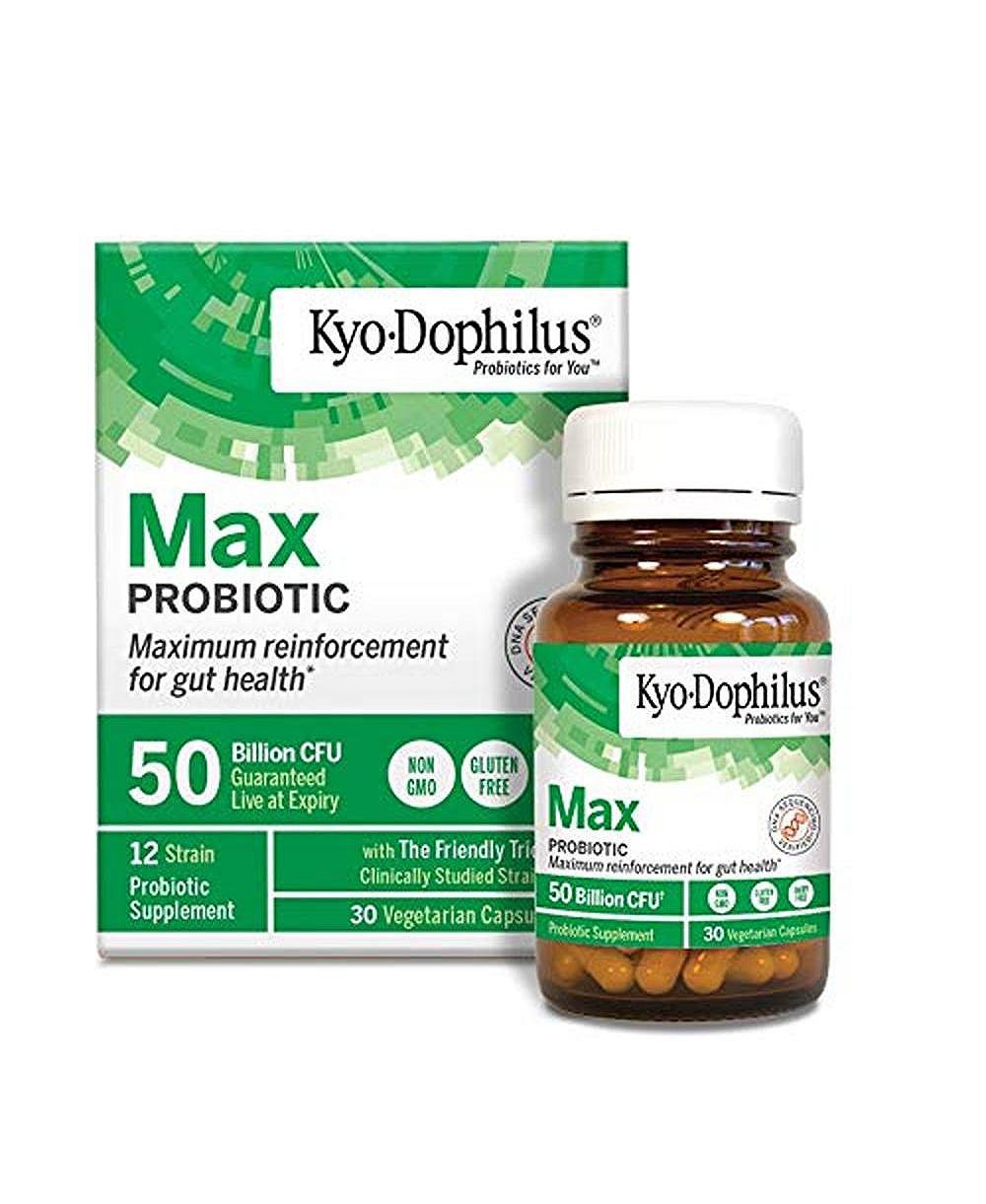 Max Probiotic для здоровья кишечника 30 капсул