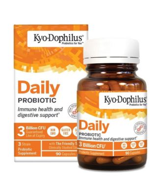 Kyo-Dophilus Daily Probiotic, Immune health and digestive support, 90 Capsules